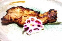 八雲産豚ロースの西京焼き