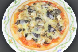 真鱈と木ノ子のピザ