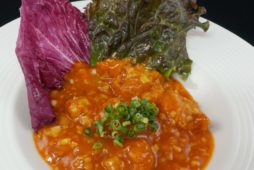 函館ビヤホールの海老チリソース