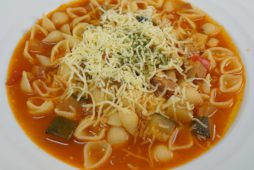 ミネストローネ風ショートパスタ