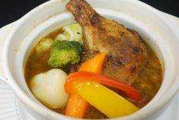 チキンレッグのスープカレー鍋