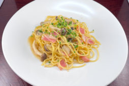 ベーコンキノコパスタ