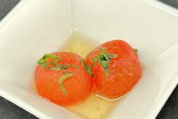 ミニトマトの柚子胡椒風味
